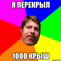 Я перекрыл 1000 крыш