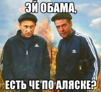 Эй Обама, Есть че по Аляске?