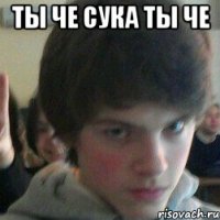 Ты че сука ты че 