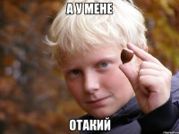 а у мене отакий
