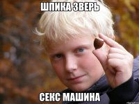 шпика зверь секс машина