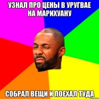 Узнал про цены в Уругвае на марихуану Собрал вещи и поехал туда