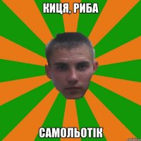 киця, риба самольотік