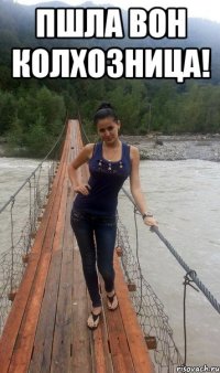 ПШЛА ВОН КОЛХОЗНИЦА! 