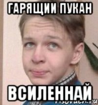 гарящии пукан всиленнай