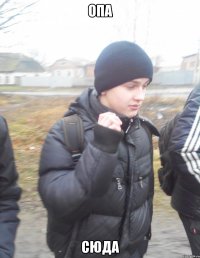 Опа сюда