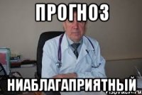 прогноз ниаблагаприятный
