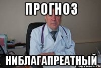 прогноз ниблагапреатный
