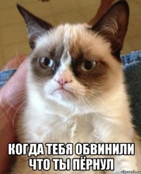  когда тебя обвинили что ты пёрнул
