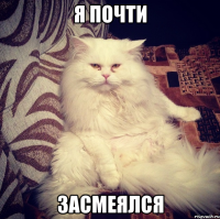 Я почти засмеялся