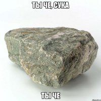 Ты че, сука Ты че