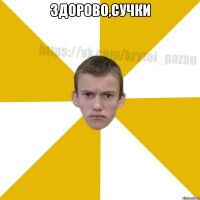 Здорово,сучки 