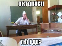 октопус!! ты где?