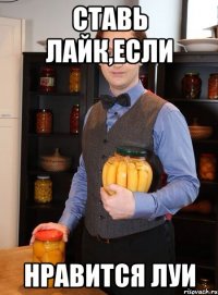 СТАВЬ ЛАЙК,ЕСЛИ НРАВИТСЯ ЛУИ