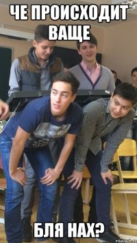 Че происходит ваще Бля нах?