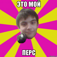 Это мой перс