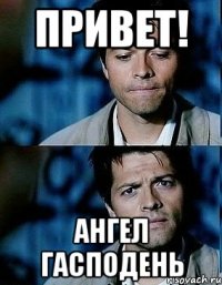 привет! АНГЕЛ ГАСПОДЕНЬ