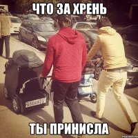 Что за хрень Ты принисла
