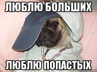 Люблю больших Люблю попастых
