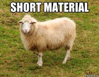 short material 