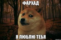 Фархад Я люблю тебя