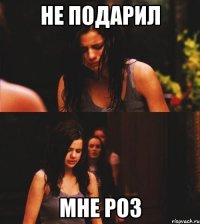 Не подарил мне роз