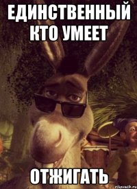 Единственный кто умеет отжигать