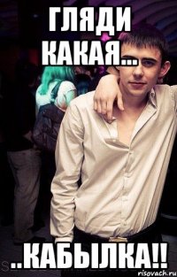 гляди какая... ..КАБЫЛКА!!