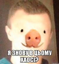  Я ЗНОВУ В ЦЬОМУ ХАОСІ?
