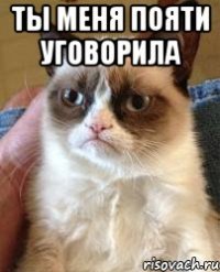 ты меня пояти уговорила 