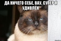 Да ничего себе, вау, супер я удивлён 