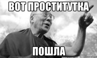 вот проститутка пошла