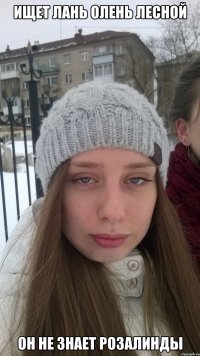 Ищет лань олень лесной Он не знает розалинды