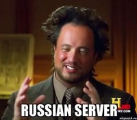  Russian server