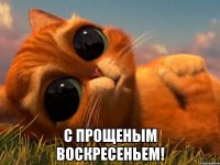  с прощеным воскресеньем!
