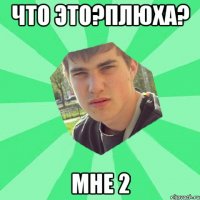 что это?плюха? мне 2