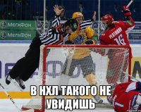  В НХЛ такого не увидишь