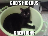 GOD'S HIDEOUS CREATIONS