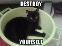 DESTROY YOURSELF