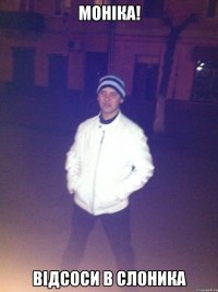 МОНІКА! ВІДСОСИ В СЛОНИКА