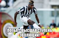  Погба – высшая ступень эволюции!