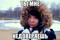 Ты мне Недоверяешь