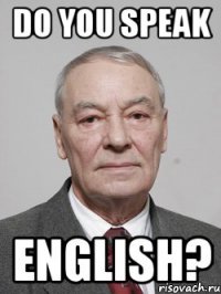 Do you speak English?