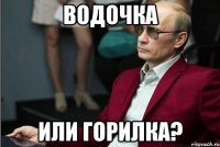 ВОДОЧКА ИЛИ ГОРИЛКА?