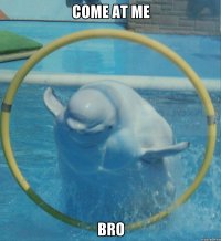 COME AT ME BRO