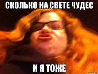 сколько на свете чудес и я тоже