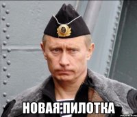  новая пилотка