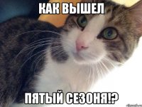 как вышел пятый сезоня!?