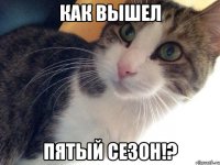 как вышел пятый сезон!?