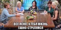  ВСЕ ЯСНО...У ТЕБЯ ЖИЗНЬ ГАВНО-СТРЕЛЯЙСЯ